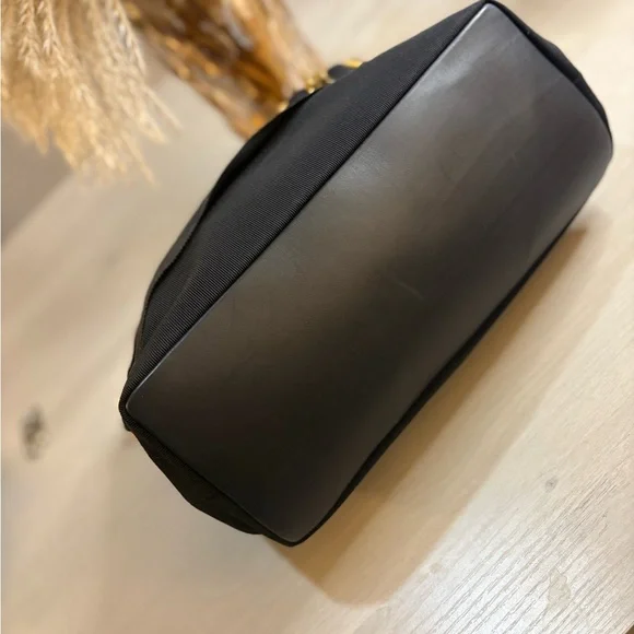 Salvatore Ferragamo Black and Gold Accent Bag - Picture 17 of 17